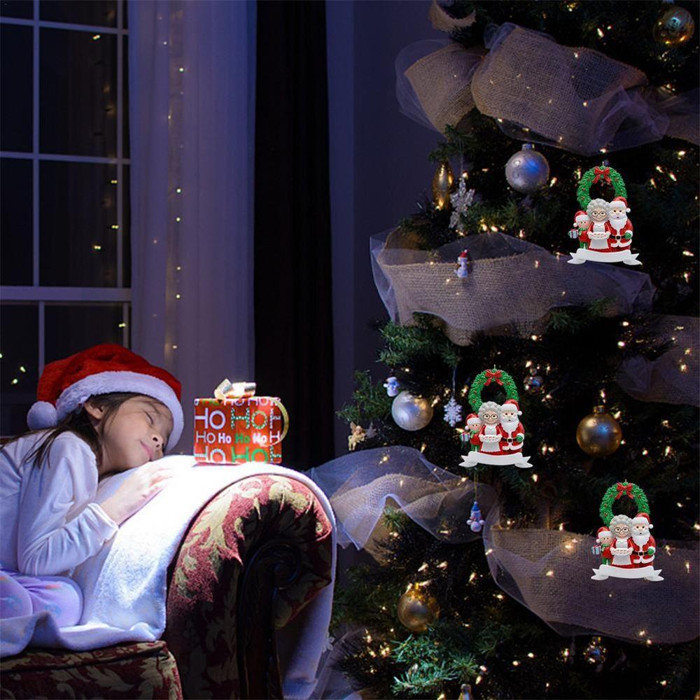 Phụ Kiện Trang Trí Cây Thông Giáng Sinh Hình Ông Già Noel Năm 2021