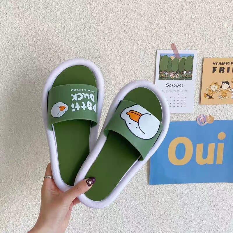 JY083-005 VỊT Dép Quai Ngang Vịt Patti Duck Siêu Dễ Thương