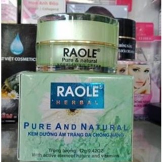 Kem Raole trắng da dưỡng ẩm chống nắng 12g