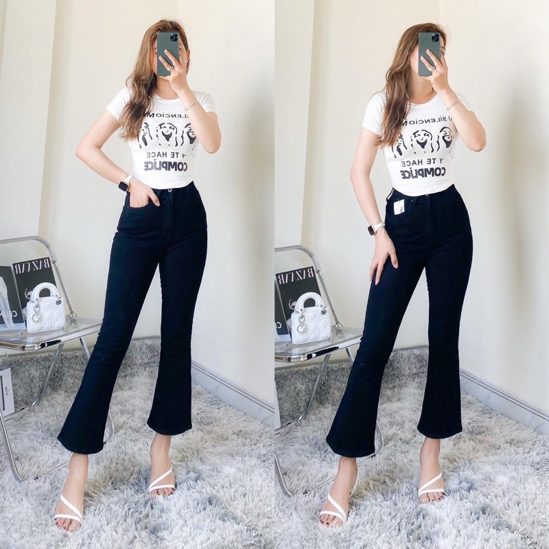 Quần loe 9 Tấc Xuất Xịn