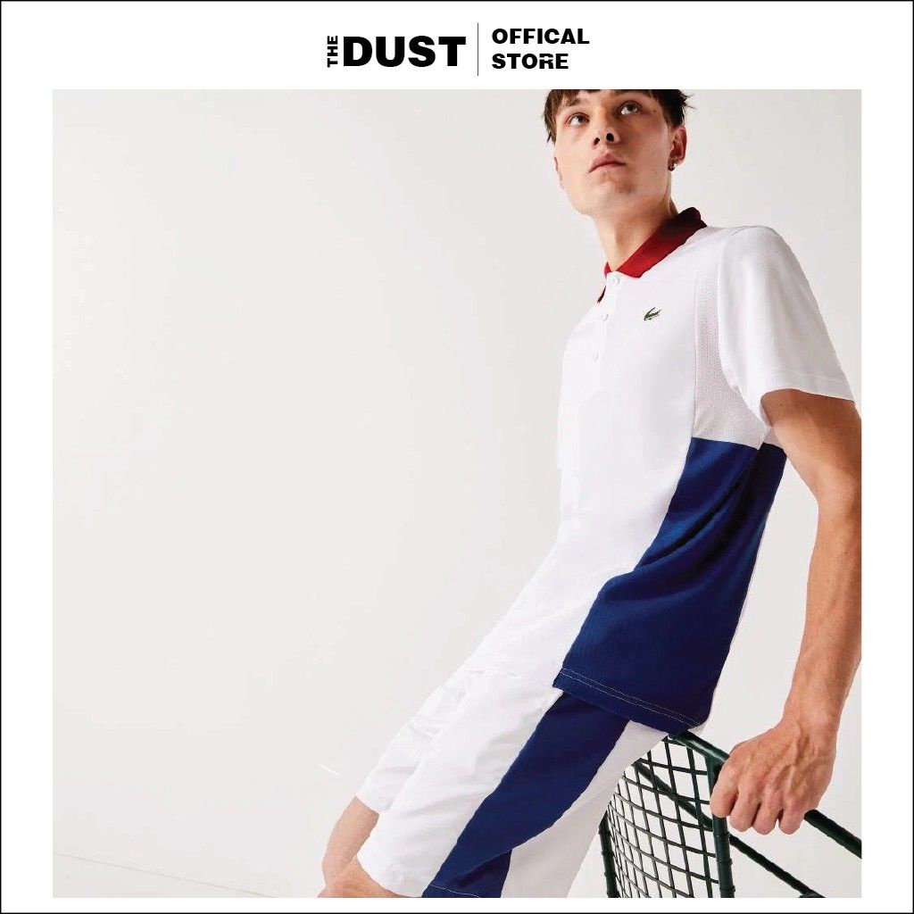 Bộ quần áo thể thao nam phối màu LCT, vải cotton cao cấp chống nhăn, thoáng mát, thấm hút mồ hôi