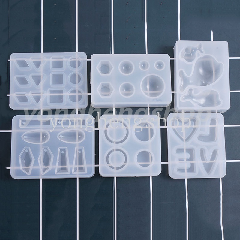 Khuôn Silicone Tạo Hình Làm Mặt Trang Sức Diy
