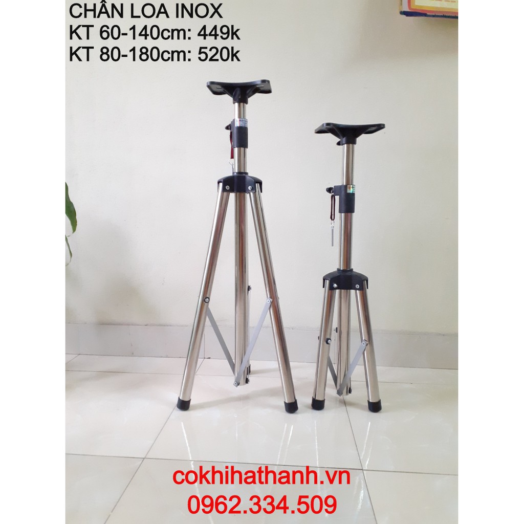 CHÂN LOA INOX KT 80-180CM HÀNG CAO CẤP