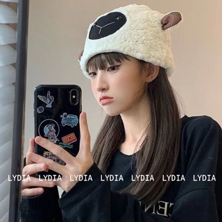 Mũ len lông cừu dày ấm áp