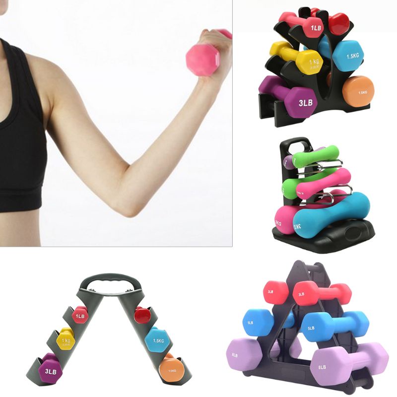 Giá Đỡ Tạ 3 Tầng Tiện Lợi Dành Cho Nhà Ở