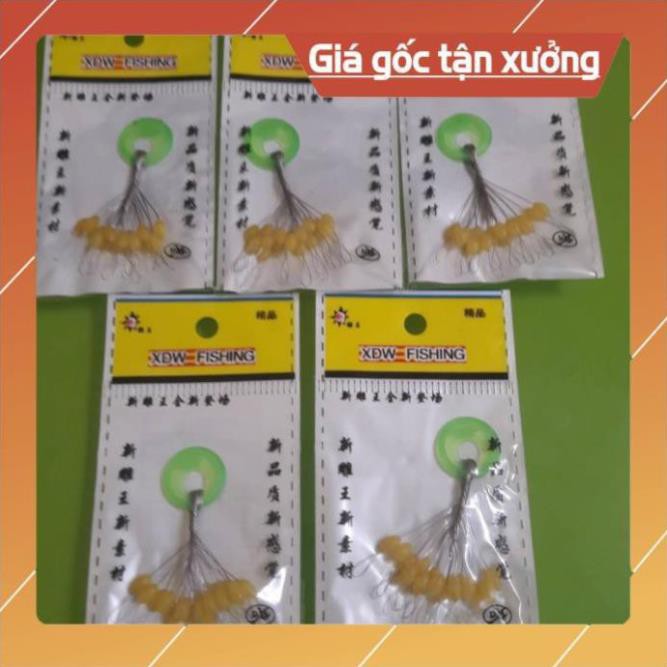 [Giá Rẻ] 5 Túi Hạt Chặn Phao Câu Cá Loại 20 hạt