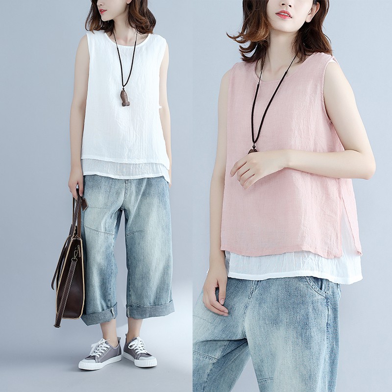 áo ba lô nữ 2 lớp phong cách snags tạo trẻ chung