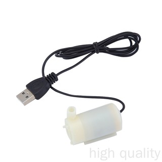 Máy bơm nước mini cho bể cá dc 5v 2-3l/ phút