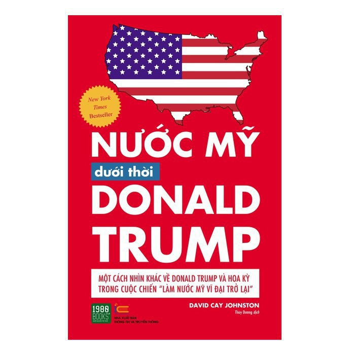 Sách - Nước Mỹ Dưới Thời Donald Trump Tặng Bookmark [1980Books]