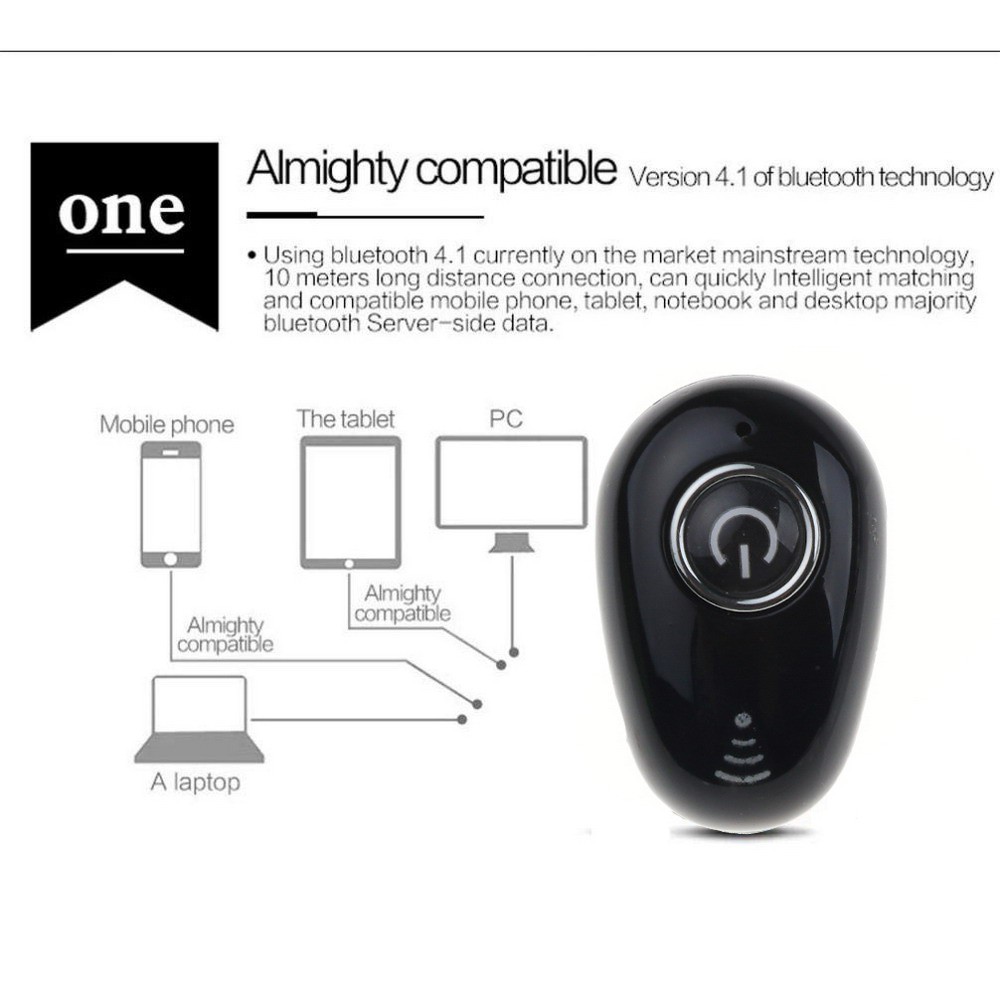 Tai nghe không dây S650 pk S530 kết nối Bluetooth cho iOS / android