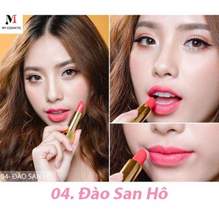 Son thỏi Pearl màu Đào San Hô