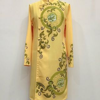 Áo dài cách tân nam vẽ tay cao cấp
