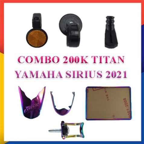 Yamaha Sirius 2021 - Bộ Trang Trí 5 Món Hàng Đẹp