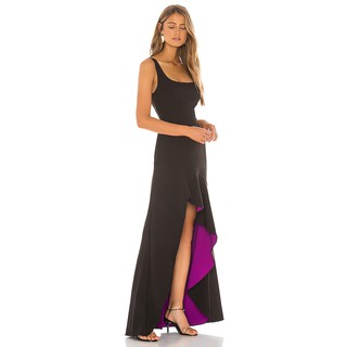 Đầm Dự tiệc hai dây Đầm sang trọng Đầm dạ hội Màu đen VNXK - Size S,M,L