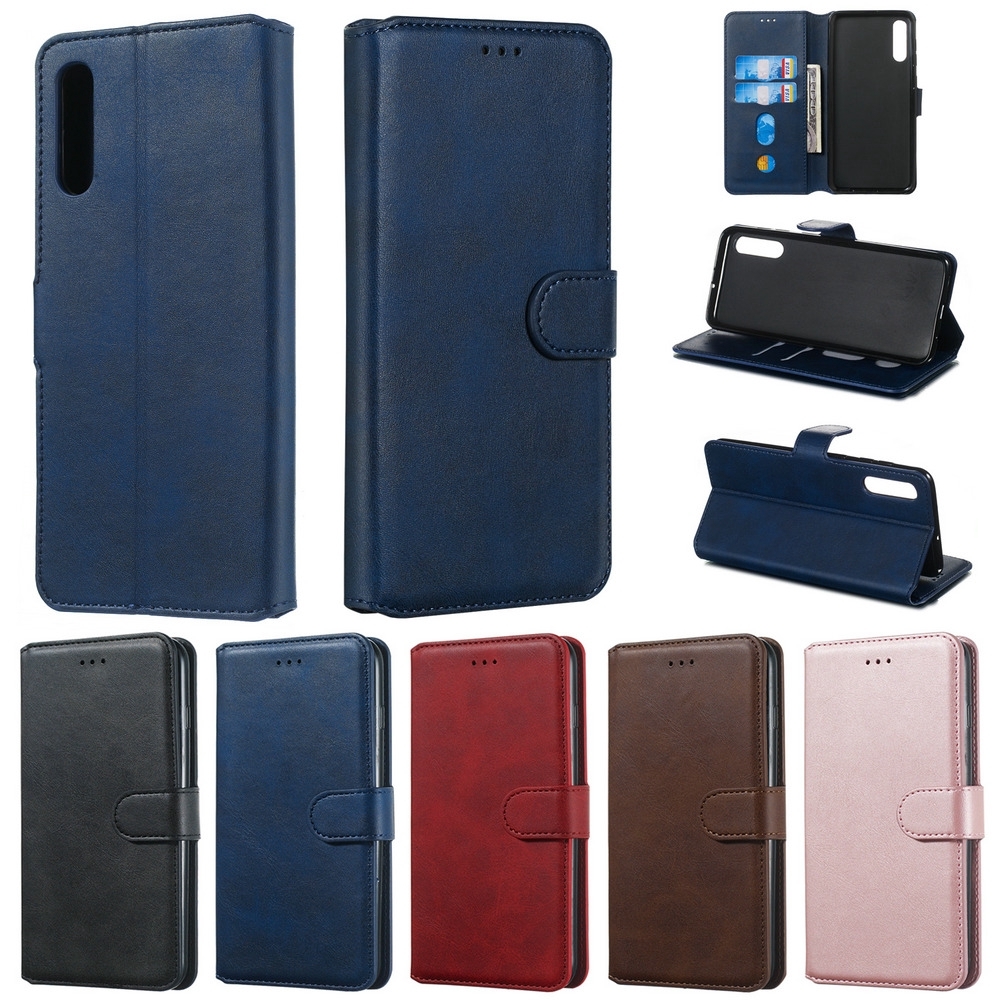 Bao da điện thoại nắp lật có ngăn đựng thẻ cho Samsung Galaxy J3 J5 J7 Pro 2017 J5 J7 Prime A5 2017 A6 A7 A8 2018