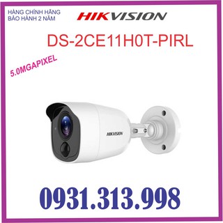 Camera hd-tvi hồng ngoại hikvision ds-2ce11h0t-pirl 5.0 megapixel