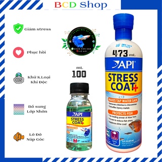 Thuốc dưỡng cá cảnh, thuốc khử nước mới STRESSCOAT (100ml - Sớt lẻ ra chai nhựa)