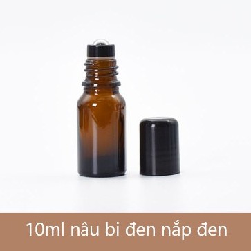 Bộ Nút bi lăn cho chai 5ml 10ml 15ml 20ml 30ml 50ml inbox shop (100 bi+nắp). Đầu bi thép