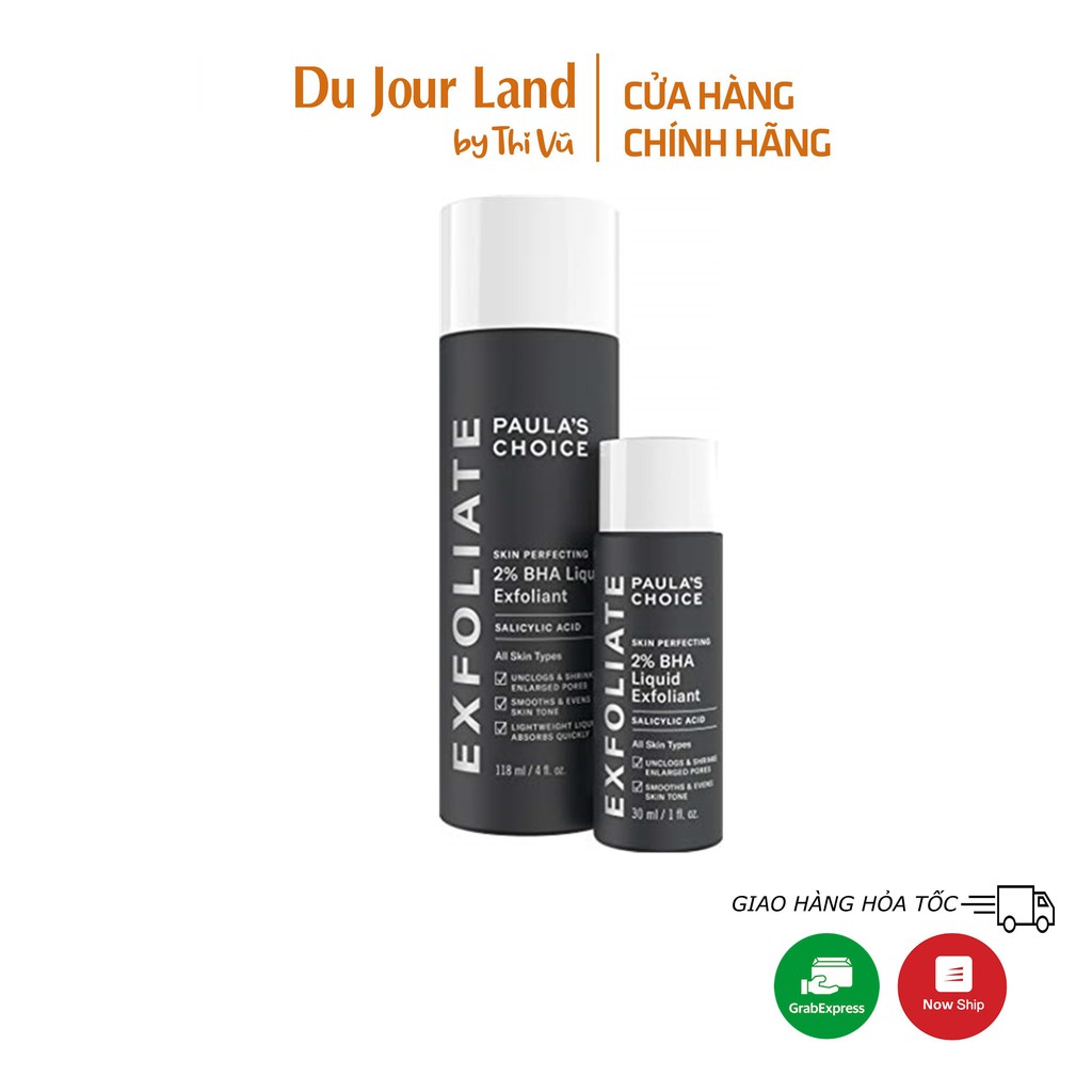 (Nhập Khẩu) Paula's Choice 2% BHA Liquid, Tẩy da chết mặt - Thi Vũ