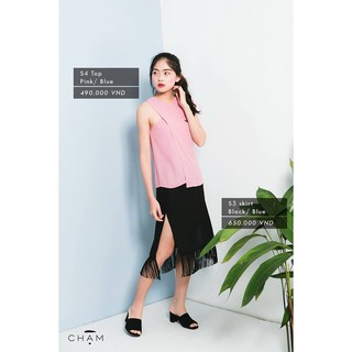 Maison Phi Phi - Áo S4 Top Pink/Blue