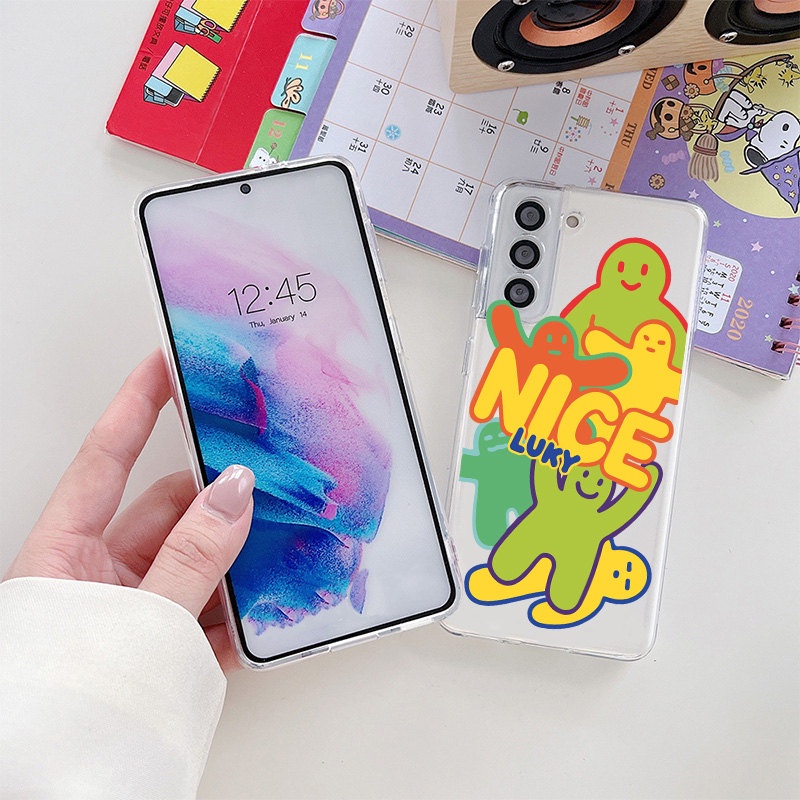 Ốp Điện Thoại Silicon Mềm Màu Kẹo Cho Samsung S22 Ultra S8 S9 S10 S21 FE S21 Plus Note 8 9 10 Plus 20 Ultra