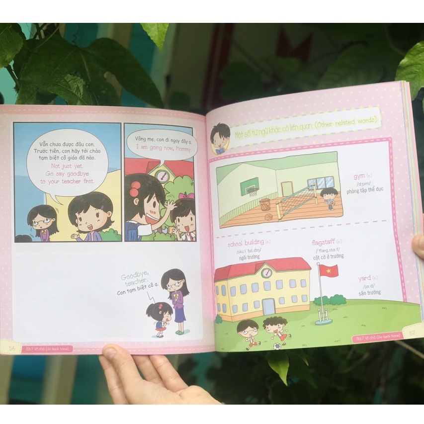 Sách - Tiếng Anh giao tiếp cho trẻ em - Daily Routines - Quyển lẻ tùy chọn