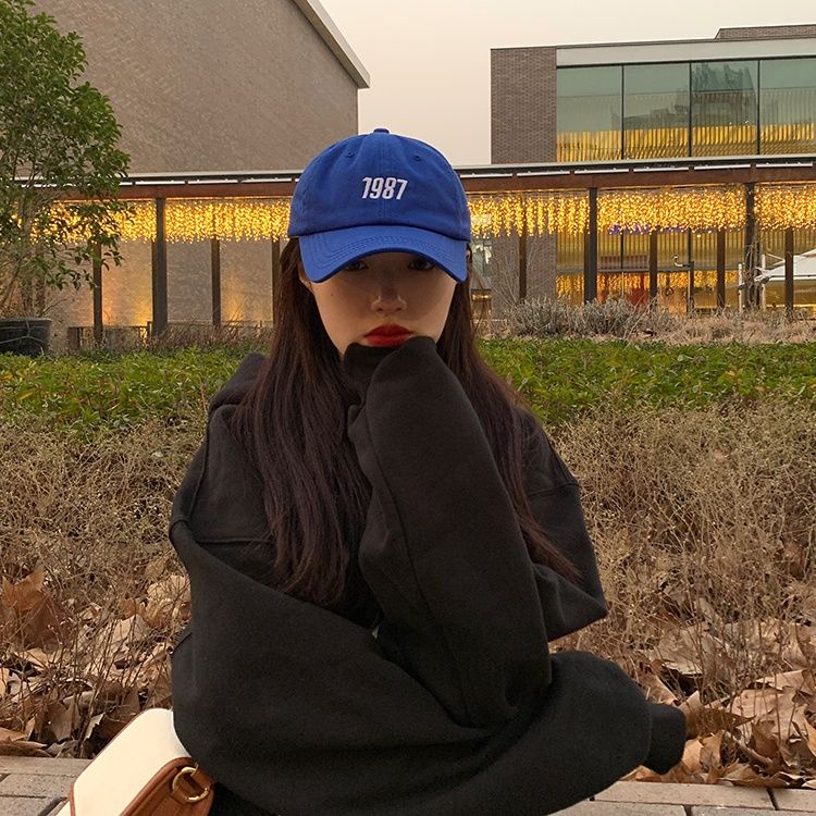 Mũ lưỡi trai mềm số 1987 chống nắng thời trang ngọt ngào cho nữ