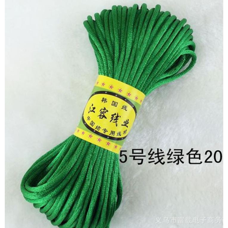 Bó 20m dây tim Đài Loan đủ màu size 2.2mm