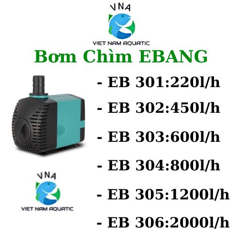 Máy Bơm Chìm Cho Bể Cá - Bơm Chìm Bể Cá Ebang