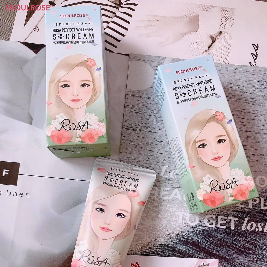 Kem dưỡng trắng Rosa