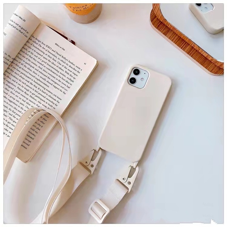 Ốp for iPhone 14 Pro Max Điện Thoại Silicon Có Dây Đeo Cổ Sang Trọng Cho for iPhone 14 13 12 Pro Max 11 Pro Max 7 8 Plus X XRXS Max