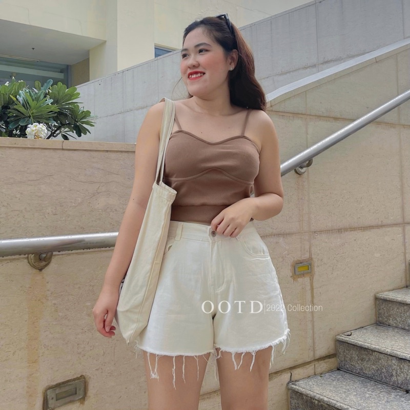 Áo bra 2 dây bigsize borip viền