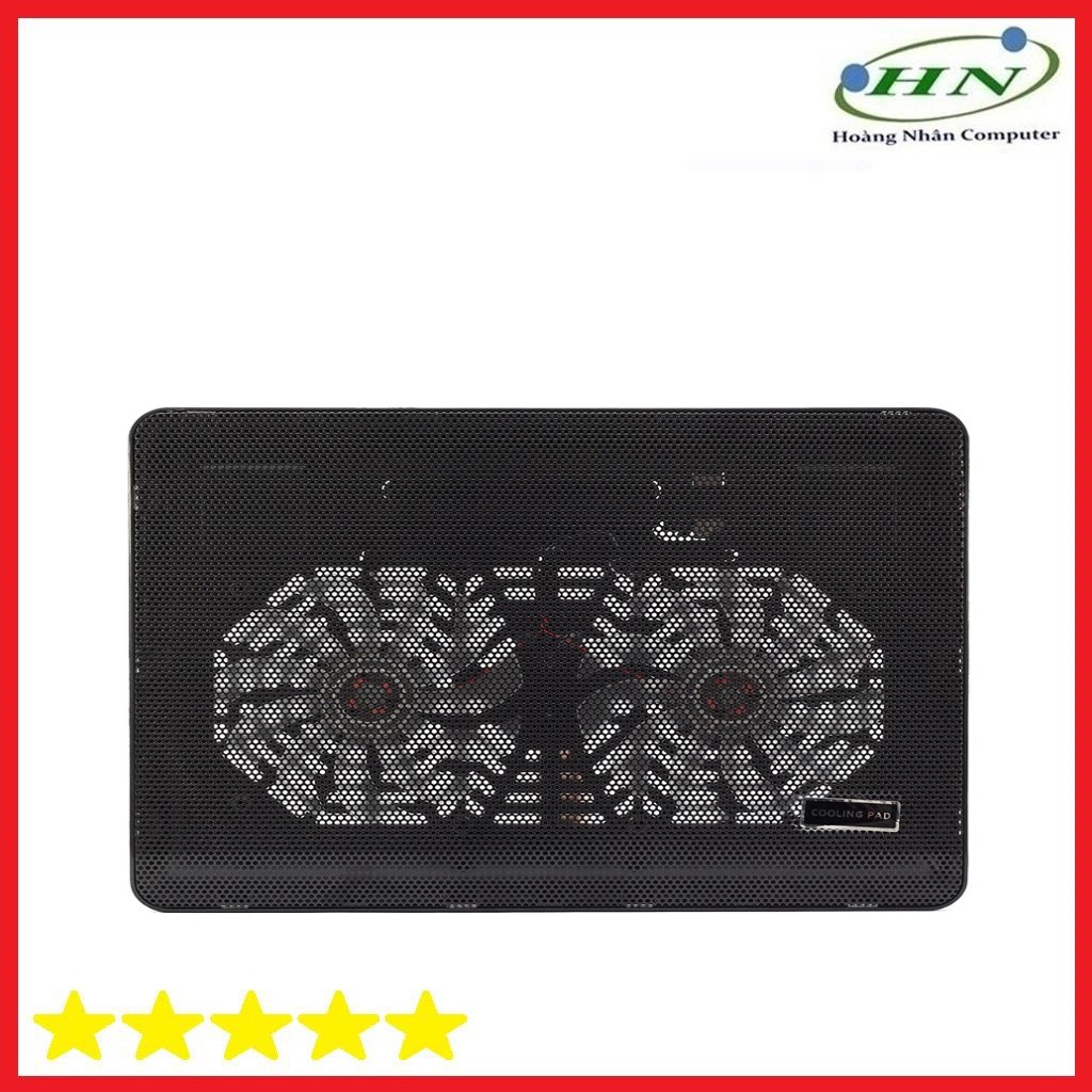 ĐẾ TẢN NHIỆT LAPTOP N168/N24/shadow - 2 FAN