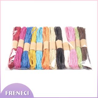 Cuộn Dây Thừng 10m Nhiều Màu Sắc Dùng Trang Trí Tường DIY