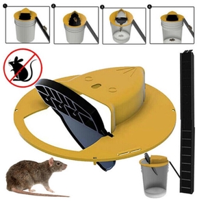 24h shipping!! NEW Rocking Mouse Trap,Auto Reset，No Chemicals,Non-Toxic Easy To Use Indoor Outdoor, Garden,, Installation Instruction Video