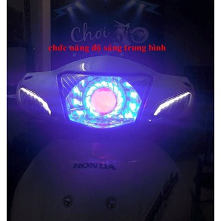 Đèn pha LED Bi cầu Lốc Xoáy U14 (BH 6 tháng)