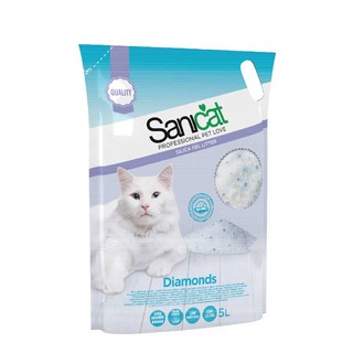 Đồ Dùng Cho Mèo Giá Rẻ Cát Thuỷ Tinh Sanicat Silica Gel Diamond