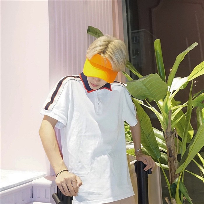 Mũ Lưỡi Trai Không Chóp Phong Cách Hàn Quốc Thời Trang Cho Nam Và Nữ