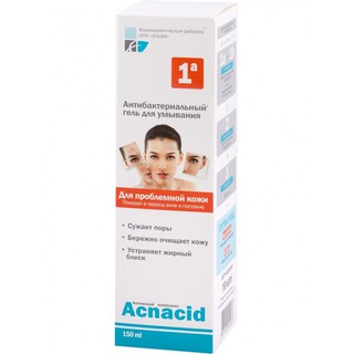 Sữa Rửa Mặt Acnacid Elfa Kháng Khuẩn 150ml