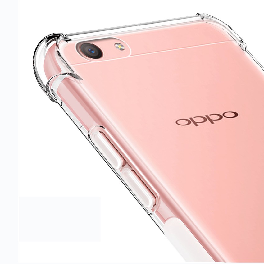 Ốp điện thoại trong suốt chống sốc cho Oppo F1A F1S F1P F3P F3 F5 F5E F7YOUTH F7 F9 F11PRO F11 FIND9 F9PRO