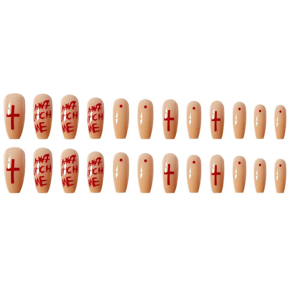 XIANTIN Set 24 Móng Tay Giả Hình Hoa Hướng Dương / Trái Tim Màu Tím /