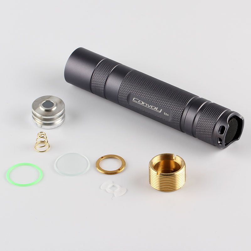 Thấu Kính Convoy S2 + Không Có Đèn LED Và Bộ Điều Khiển Bên Trong