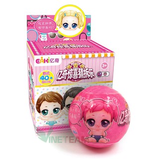 Đồ chơi cho bé ,Bóng Búp bê EAKI Yiqi  bất ngờ ngộ nghĩnh đáng yêu cho bé gái (Bộ 1 con)