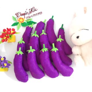 Quả cà tím.. vải dạ  CĐTV