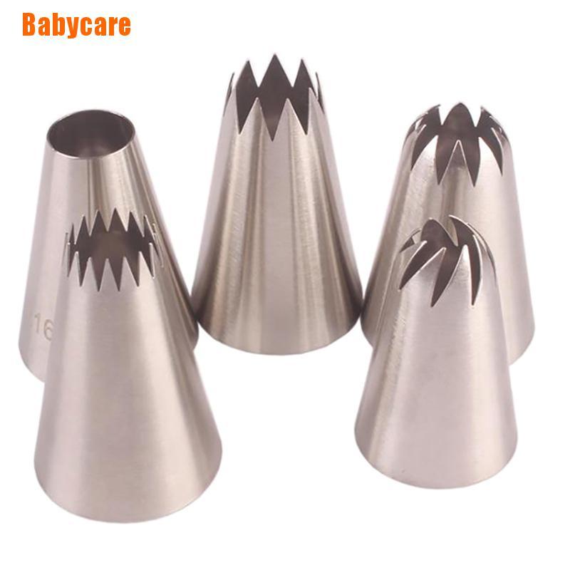Set 5 Dụng Cụ Trang Trí Bánh Kem Cỡ Lớn Tiện Lợi