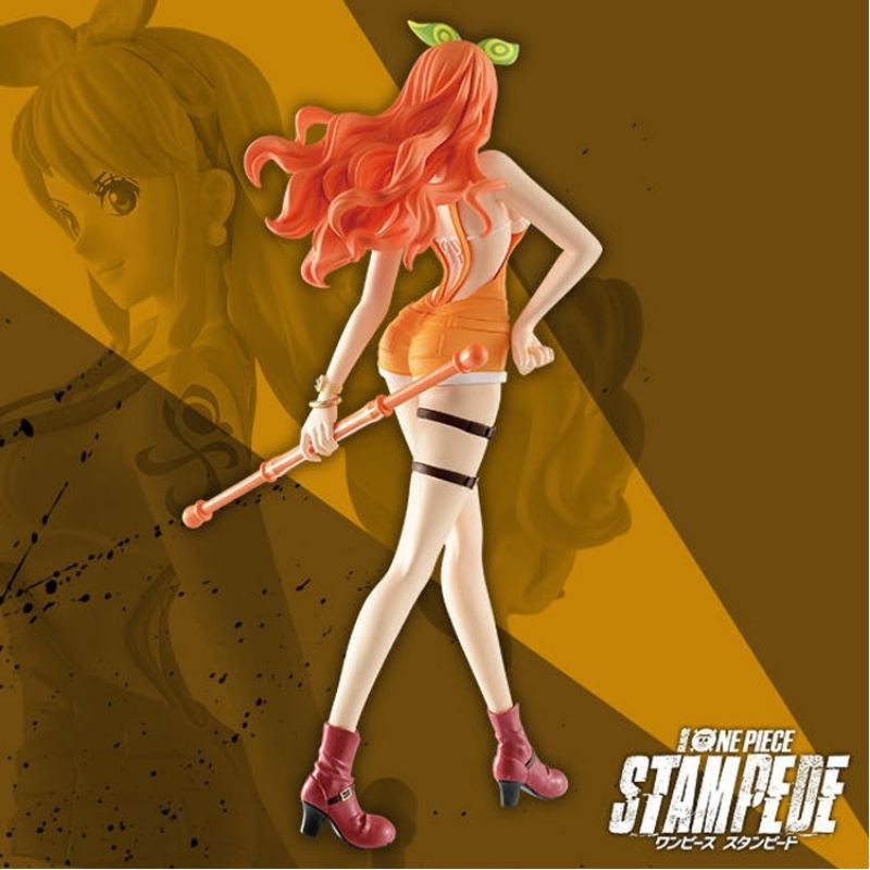 Mô hình One Piece chính hãng - Nami - Ichiban Kuji - ver Stampede chính hãng Bandai