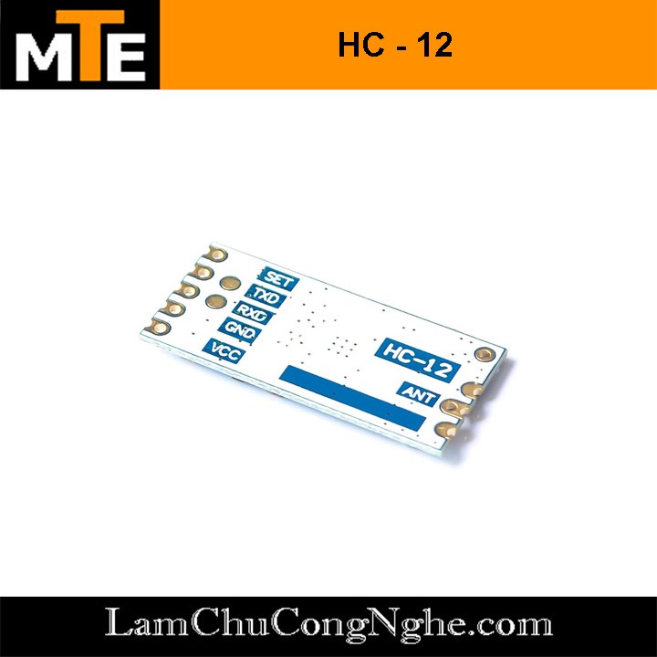 Mạch Thu Phát RF UART SI4438 433Mhz HC-12 Khoảng Cách 1Km