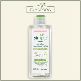 Tẩy Trang Simple Mẫu Mới Micellar Cleansing Water 200ml