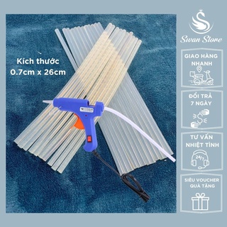 Keo nến Nhỏ Silicon loại tốt /Keo bắn súng nhỏ 5 cây sữ dụng cho súng bắn keo nhỏ 20w.