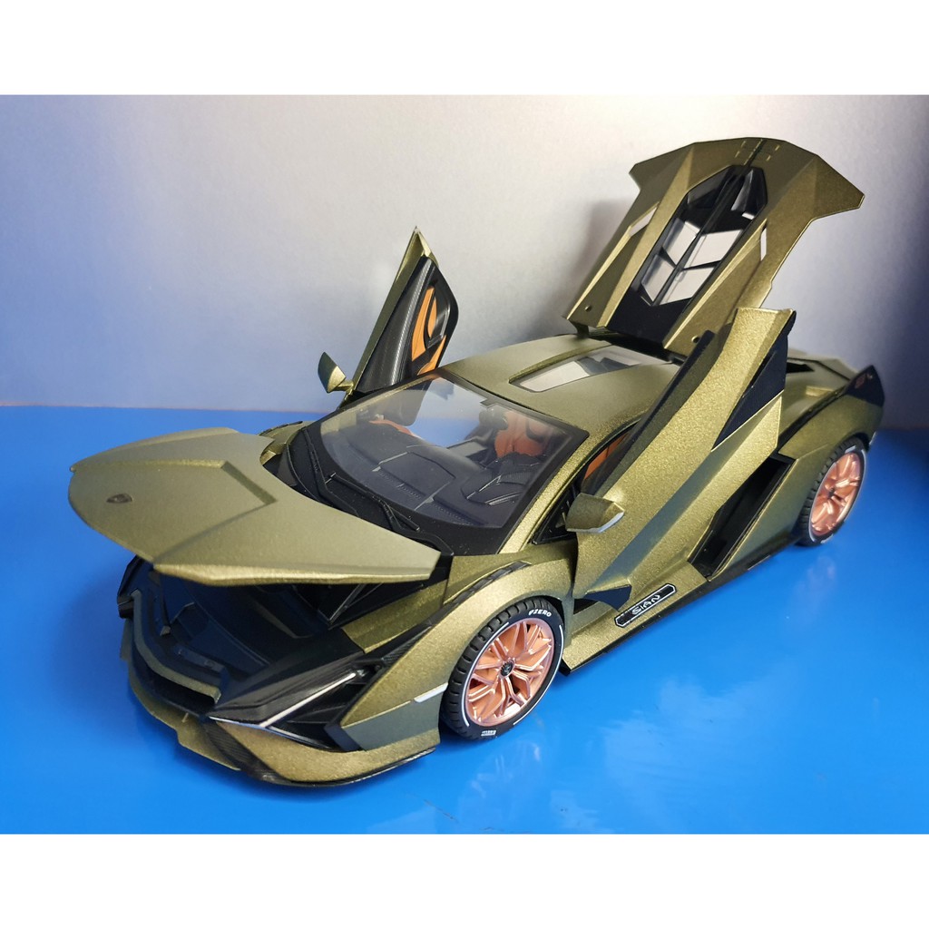 Siêu xe mô hình Lamborghini Sian FKP 37 tỉ lệ 1:18 [nguyên hộp]